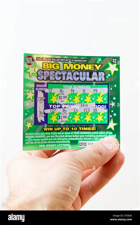 New Jersey Lottery Scratch.